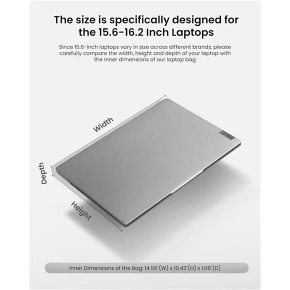 360° Protective Laptop Sleeve for 15.6 Inch Acer Aspire - Picture 3 of 7